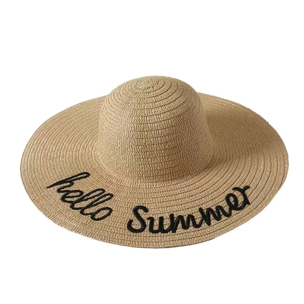 🌼NEW FLOPPY STRAW HAT